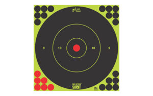PRO-SHOT TARGET 12" GRN BULLSEYE 5PK