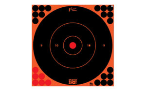 PRO-SHOT TARGET 12" ORN BULLSEYE 5PK