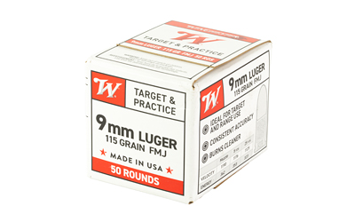 WIN USA 9MM LUGER 115GR FMJ 50/1000 - Image 3