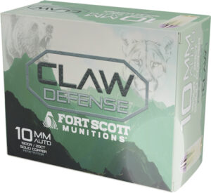 FORT SCOTT 10MM 190GR - CLAW DEFENSE FN 20RD 25BX/CS