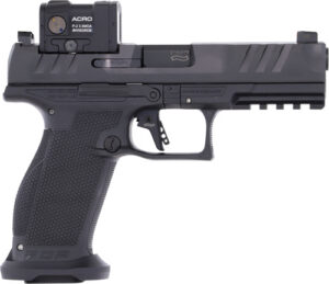 WALTHER PDP PRO ACRO INSTALLED - 9MM 4.5" 10-SHOT BLACK FRAME