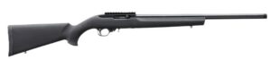 RUGER 10/22 22LR BLACK HOGUE - OVERMOULDED STOCK 20" LVT BBL