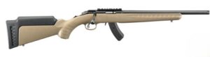 RUGER AMERICAN 17HMR 10-SHOT - 16" MATTE FDE COMPOSITE