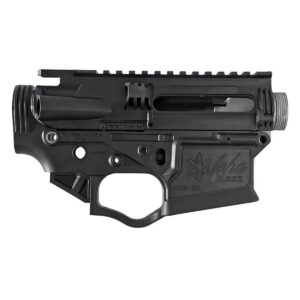 ATI Alpha Maxx Lower and Upper Set - Stripped Black w/Screws