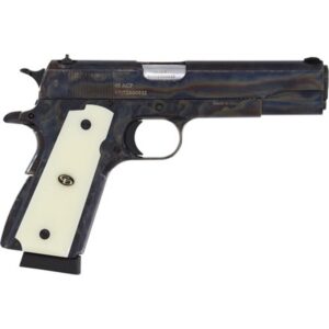 Chiappa 1911 Field Handgun .45 ACP 8rd Magazine 5" Barrel Case Colored with Ivory Grips