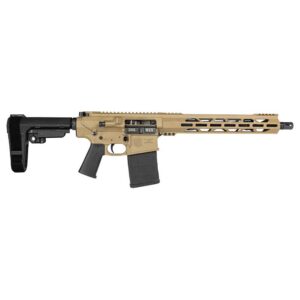 Diamondback DB10 Handgun .308 Win 20rd Magazine 13.5" 5/8x24 Threaded Barrel FDE with SBA3 Brace