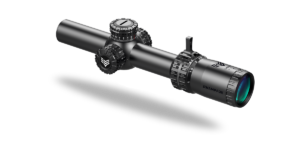 Swampfox Arrowhead LPVO Series Rifle Scope 1-8x24 30mm SFP IR Red MOA Black