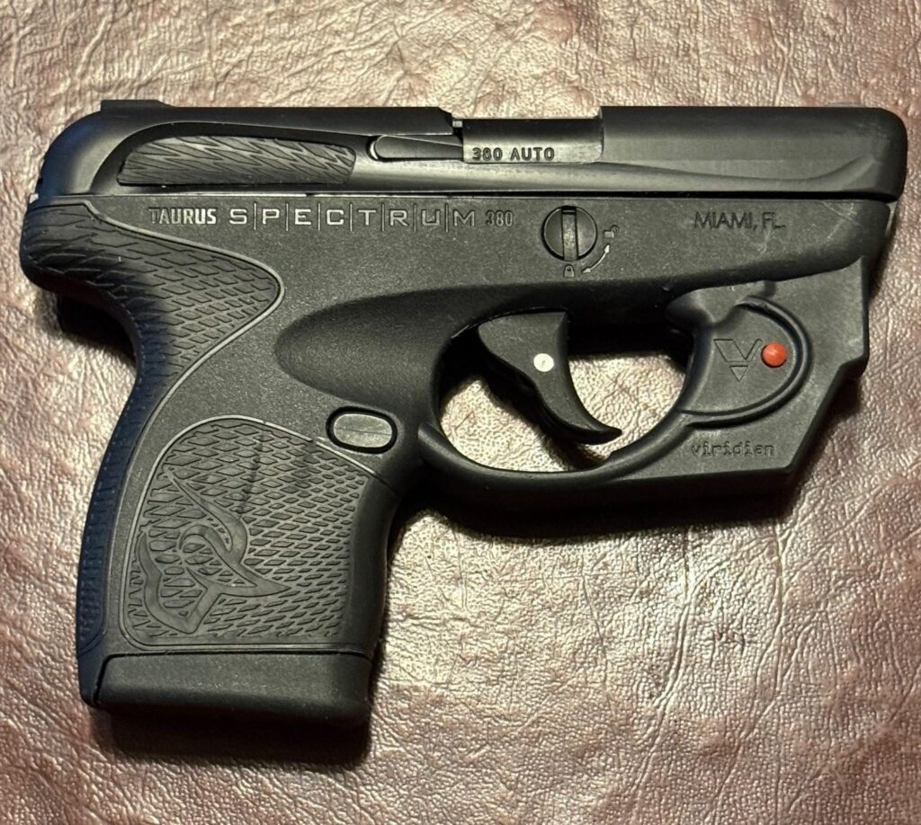Used - Taurus Spectrum .380 ACP W/Viridian Laser