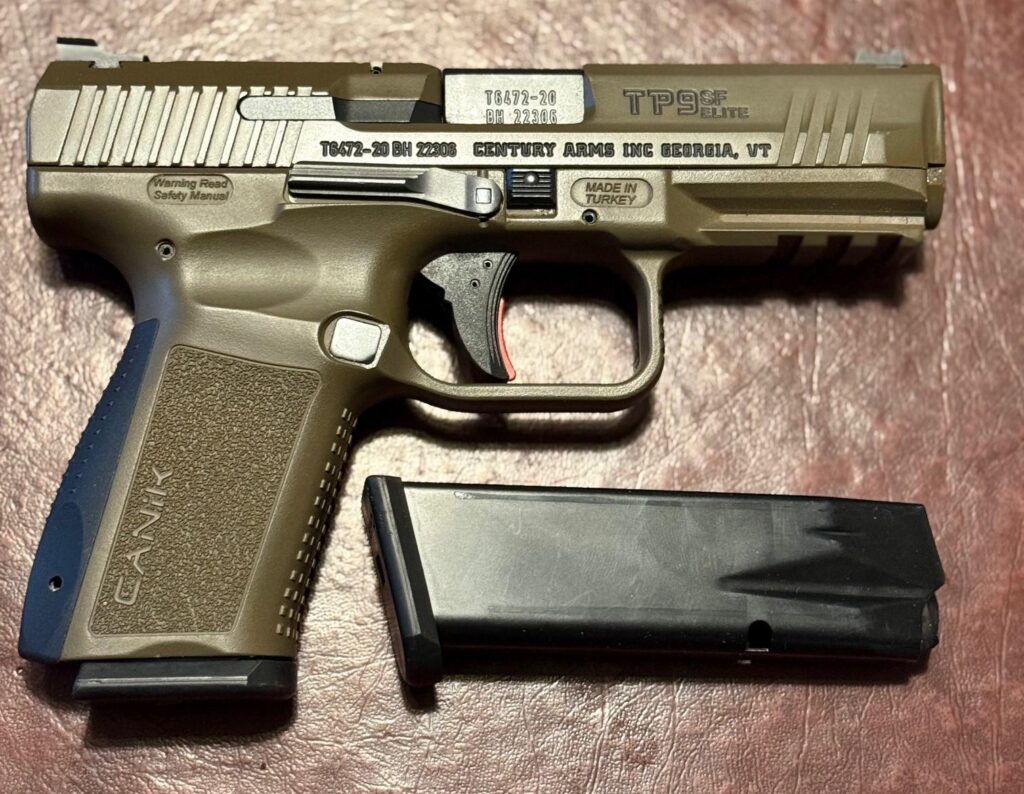 USED - CANIK / CENTURY ARMS TP9SF ELITE Pistol 9MM